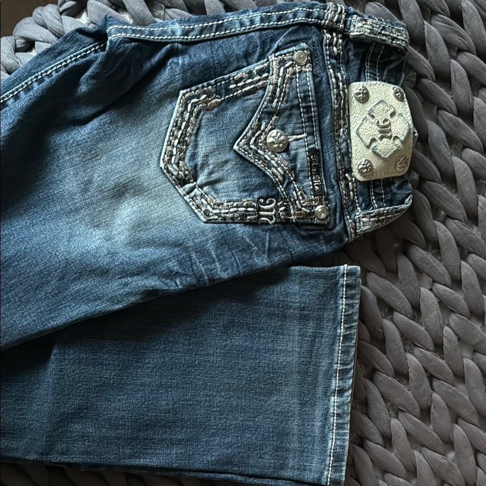 Miss Me Women's Boot Cut Jeans - Blue